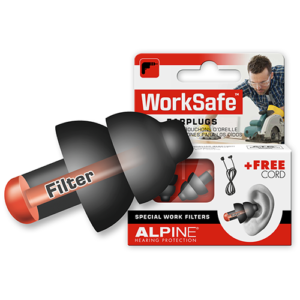 Alpine WorkSafe ørepropper - beskyt hørelsen med høreværn