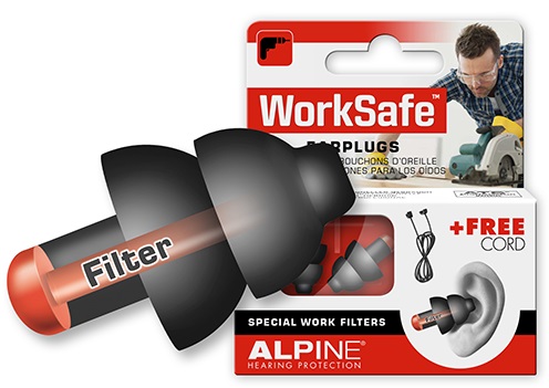 Alpine WorkSafe hørepropper