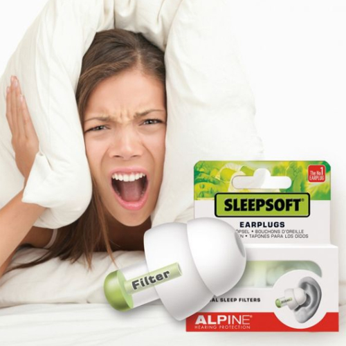 Den anden dag undulate grænseflade Med Alpine SleepSoft ørepropper er du sikret en god nattesøvn!